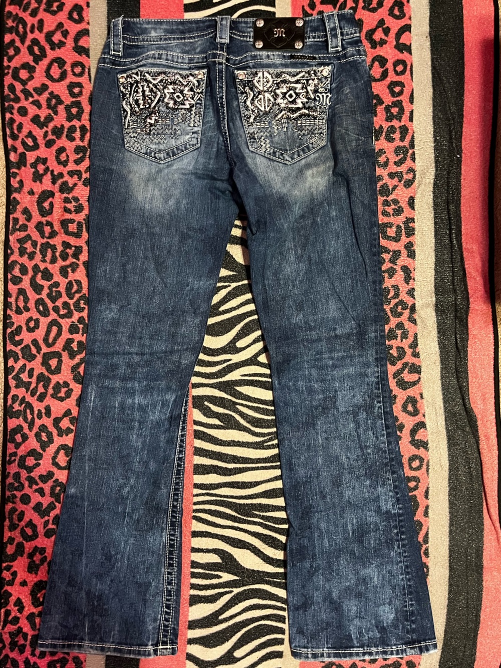 Miss Me low rise bootcut jeans